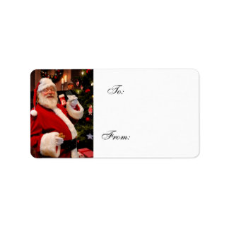 Saint Nicholas labels for Christmas gift presents