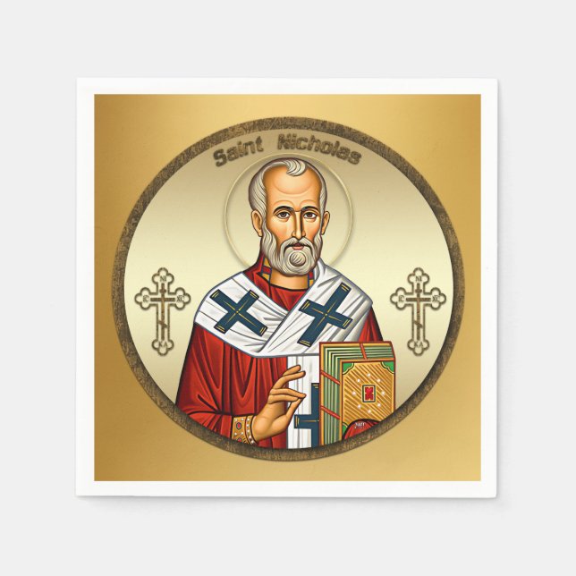 Saint Nicholas Napkin (Front)