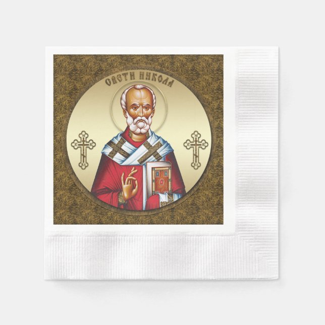 Saint Nicholas Napkin (Front)