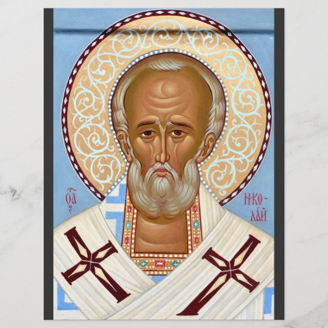 Saint Nicholas of Myra Flyer (Front)