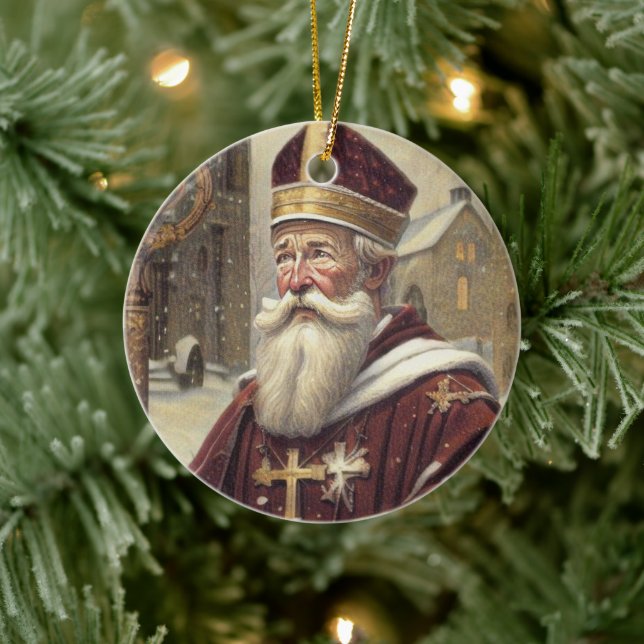 Saint Nicholas Ornament (Tree)