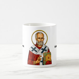 Saint Nicholas orthodox serbian saints icon Coffee Mug