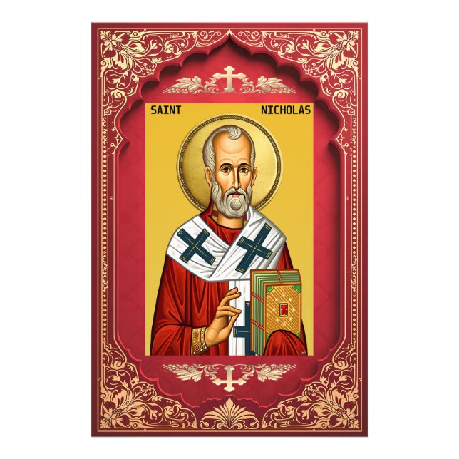 Saint Nicholas Photo Print (Front)