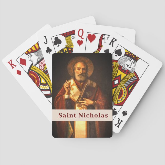 Saint Nicholas  Playing Cards (Back)