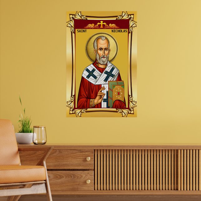 Saint Nicholas Poster (Living Room 2)