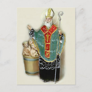 Saint Nicholas Rescuing Children Postcard