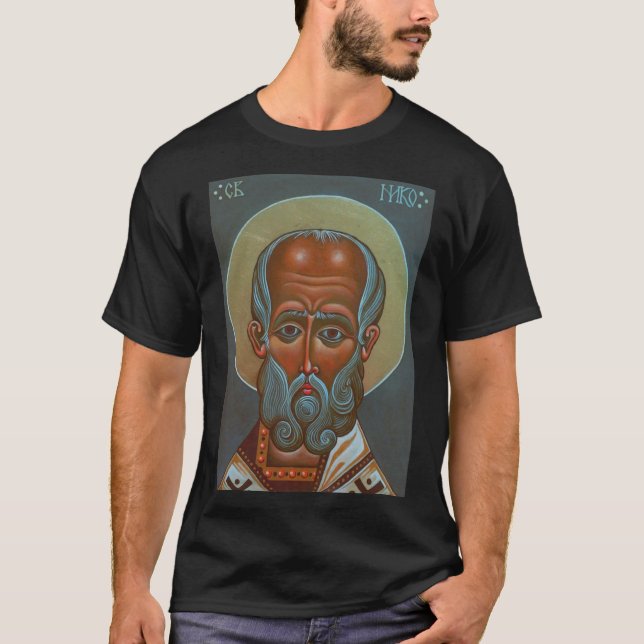Saint Nicholas the Wonderworker T-Shirt (Front)