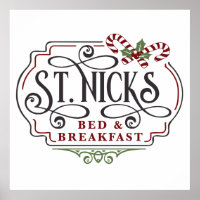 Saint Nick's bed breakfast Christmas