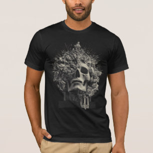 Saint of Ruins – Gothic Vanitas T-Shirt
