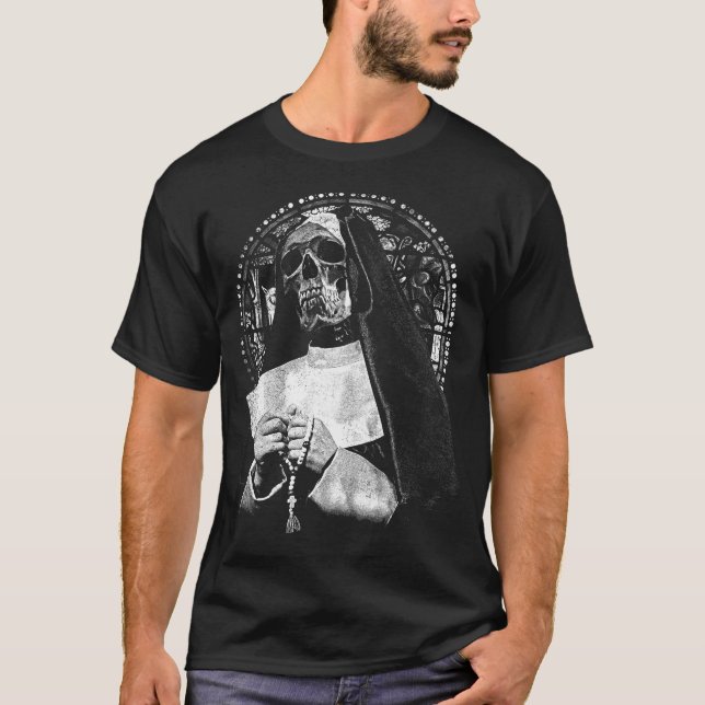Saint of the Forsaken - Occult Streetwear Design T-Shirt (Front)