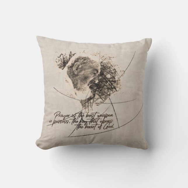 Saint Padre Pio Cushion (Front)