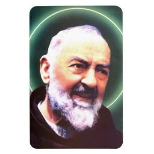 Saint Padre Pio flexible magnet