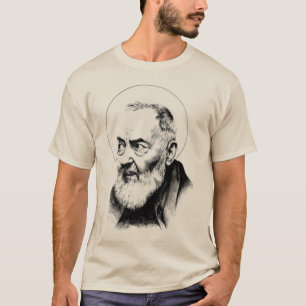 Saint Padre Pio Has My Back Catholic Priest T-Shirt