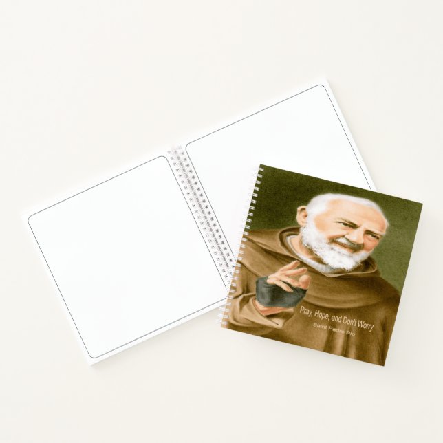 Saint Padre Pio Notebook (Inside)
