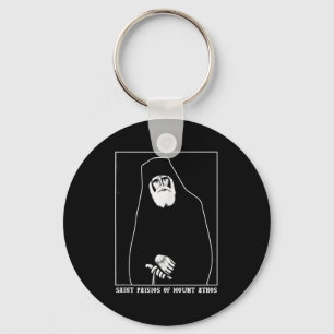 Saint Paisios Of Mount Athos Greek Orthodox Christ Key Ring