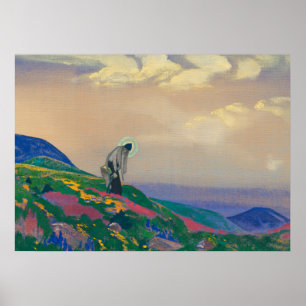Saint Panteleimon the Healer by Nicholas Roerich Poster