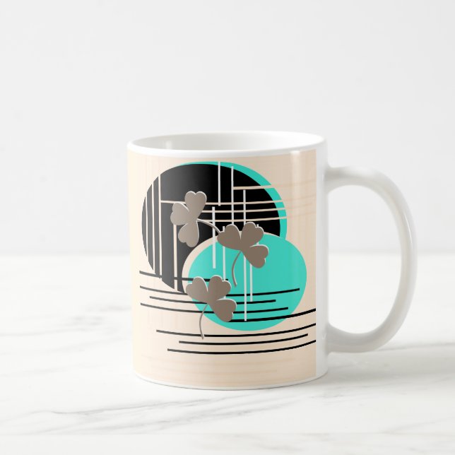 Saint Patrick, abstraction Coffee Mug (Right)