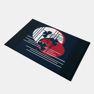 Saint Patrick, abstraction Doormat