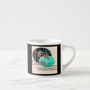 Saint Patrick, abstraction Espresso Cup