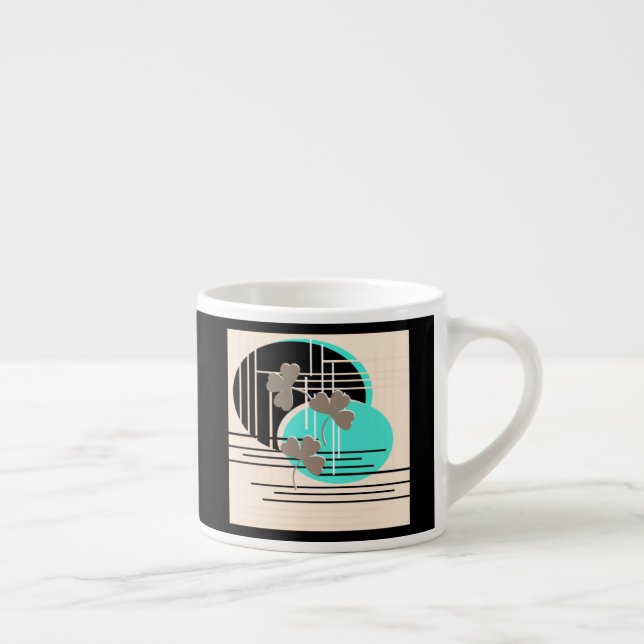 Saint Patrick, abstraction Espresso Cup (Right)