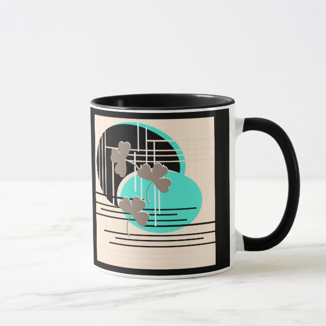 Saint Patrick, abstraction Mug (Right)