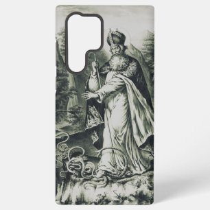 Saint Patrick Banishing Snakes Vintage Engraving A Samsung Galaxy Case