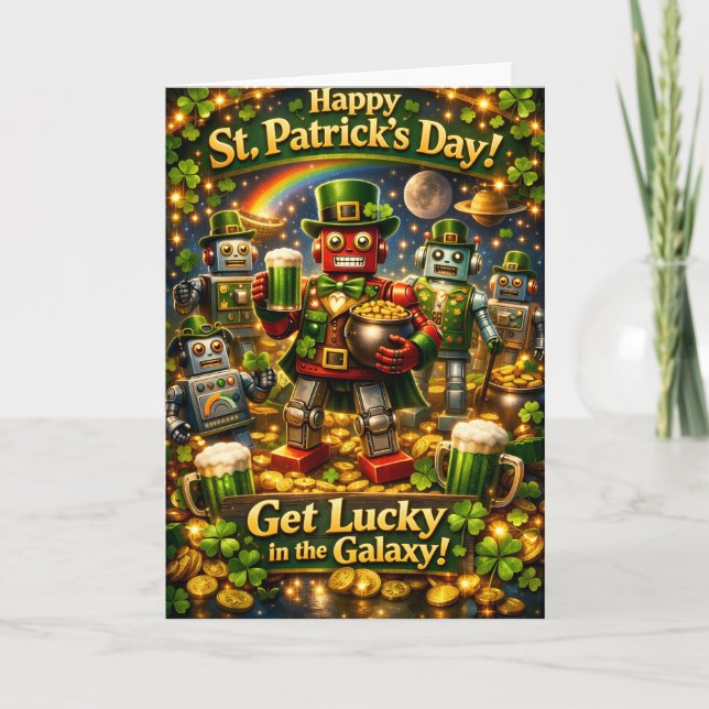 Saint Patrick Card (Front)