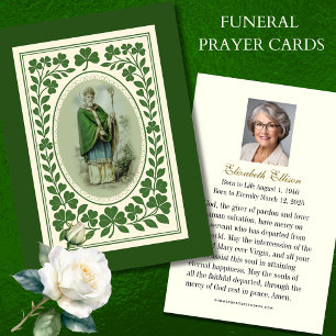 Saint Patrick Catholic Funeral Memorial Prayer