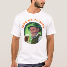 Saint Patrick Day Gift Shirt | Kiss me im irish