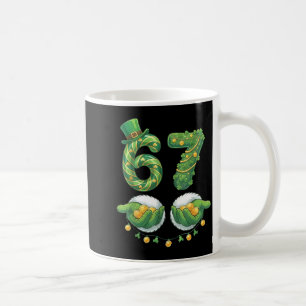 Saint Patrick Day Six Seven 67 Funny Meme 67 Women Coffee Mug