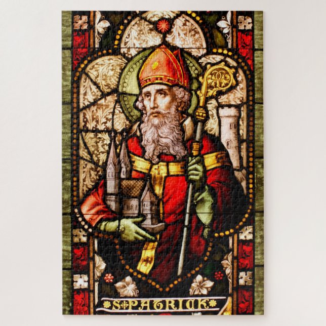 Saint Patrick Jigsaw Puzzle (Vertical)