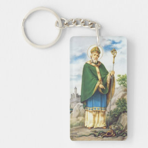 Saint Patrick Key Ring
