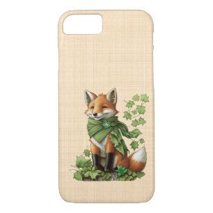 Saint-Patrick - Lucky and cute fox iPhone 8/7 Case