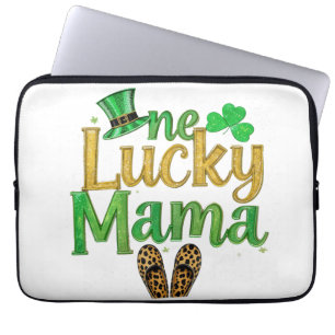 Saint Patrick lucky Mama Laptop Sleeve