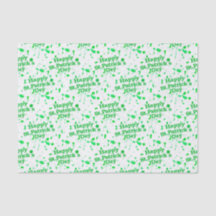 Saint Patrick Motif Pattern