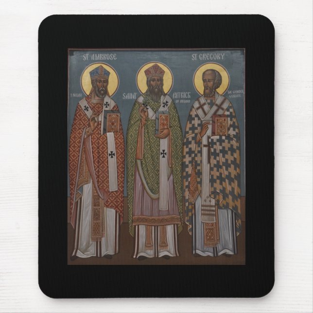 Saint Patrick Mouse Mat (Front)