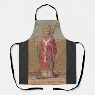 Saint Patrick of Ireland Sacred Celtic Art Apron