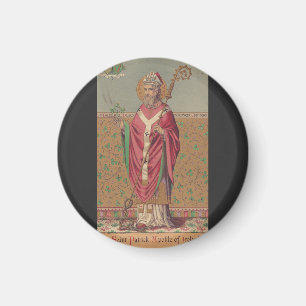 Saint Patrick of Ireland Sacred Celtic Art Magnet
