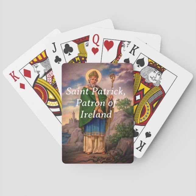 Saint Patrick Playing Cards (Back)
