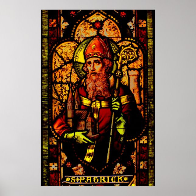 Saint Patrick - Portrait Poster (Front)
