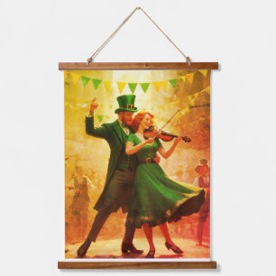 Saint Patrick´s Dance Hanging Tapestry