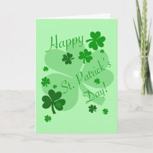 Saint Patrick’s Day Blessing Holiday Card