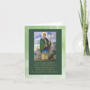Saint Patrick Vintage card