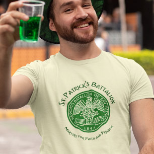 Saint Patrick's Battalion San Patricios Catholic T-Shirt