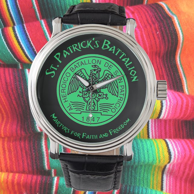 Saint Patrick's Battalion San Patricios Catholic Watch (Creator Uploaded)