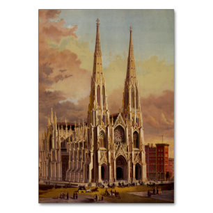 Saint Patrick's Cathedral in Midtown Manhattan  Table Number