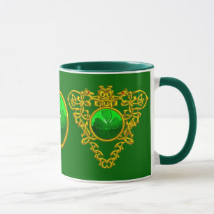 SAINT PATRICK'S CELTIC HEART MUG