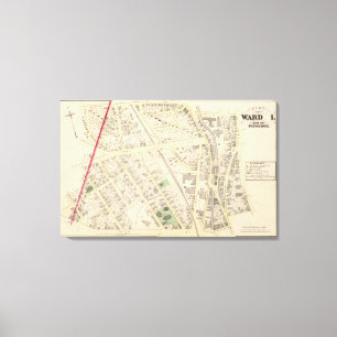 Saint Patricks Church and State St School Atlas Canvas Print