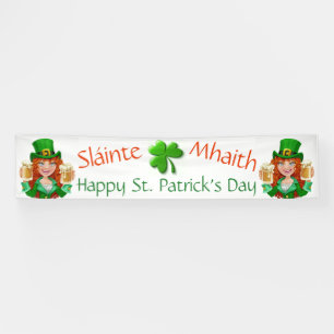 Saint Patrick's Day Banner