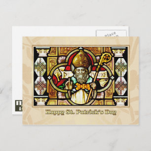 Saint Patrick's Day Blessings Religious Postcard
